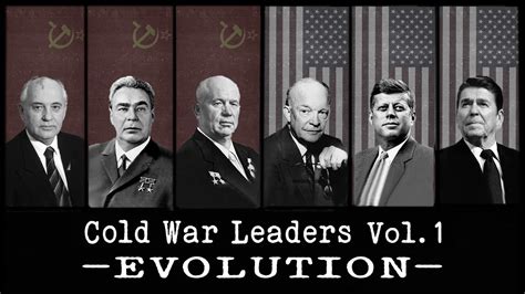 A picture of key Cold War leaders, including Joseph Stalin and John F. Kennedy